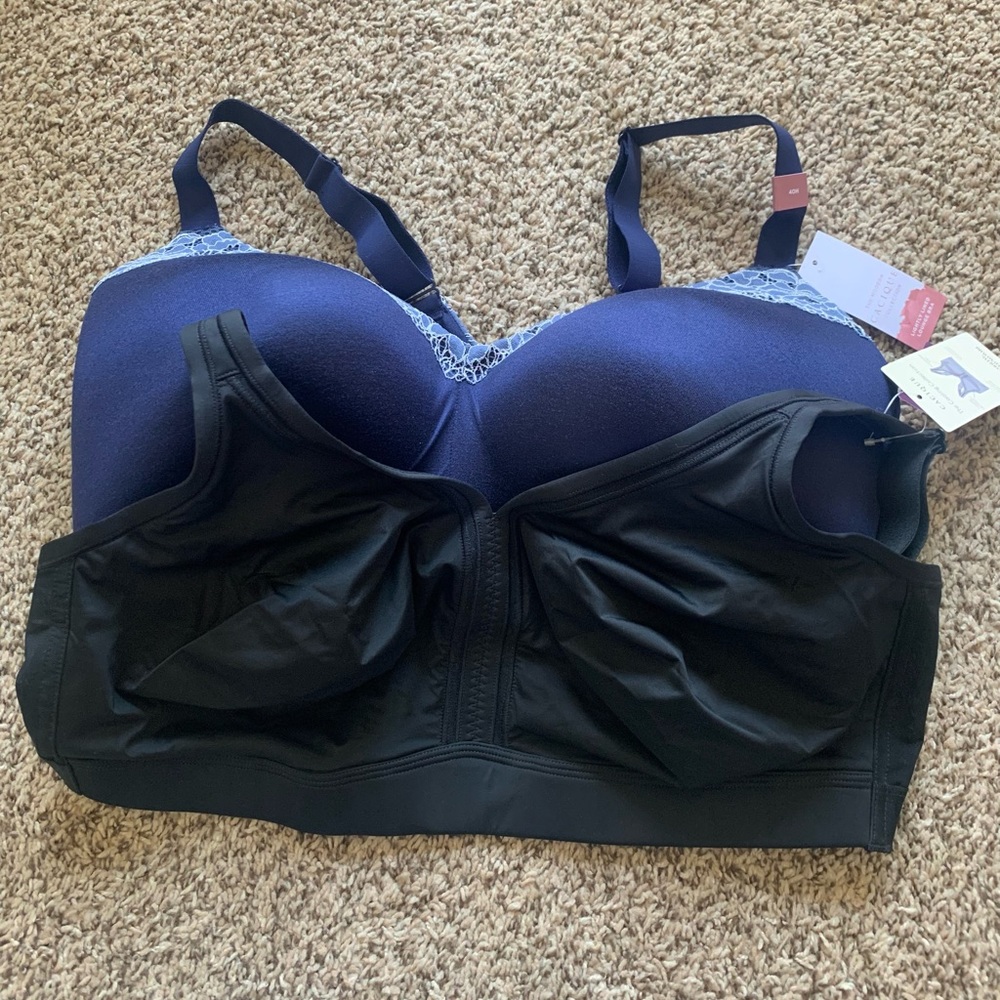 NWT Lane Bryant Wire Free Bras 38/40 H